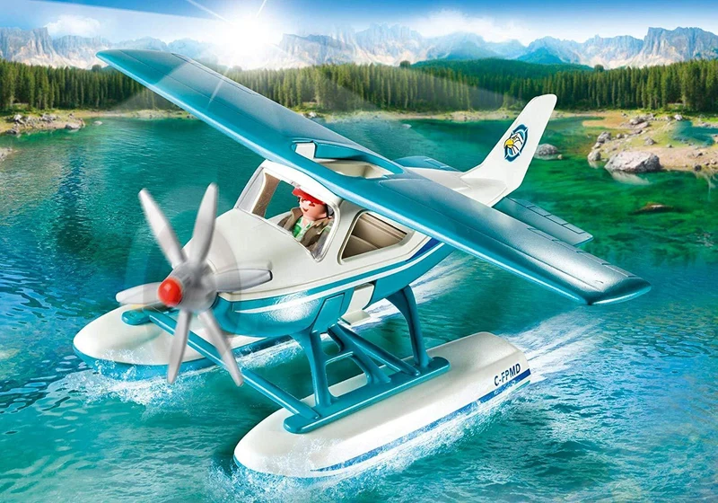 Playmobil 9320 Wild Life Cabin On The Lake