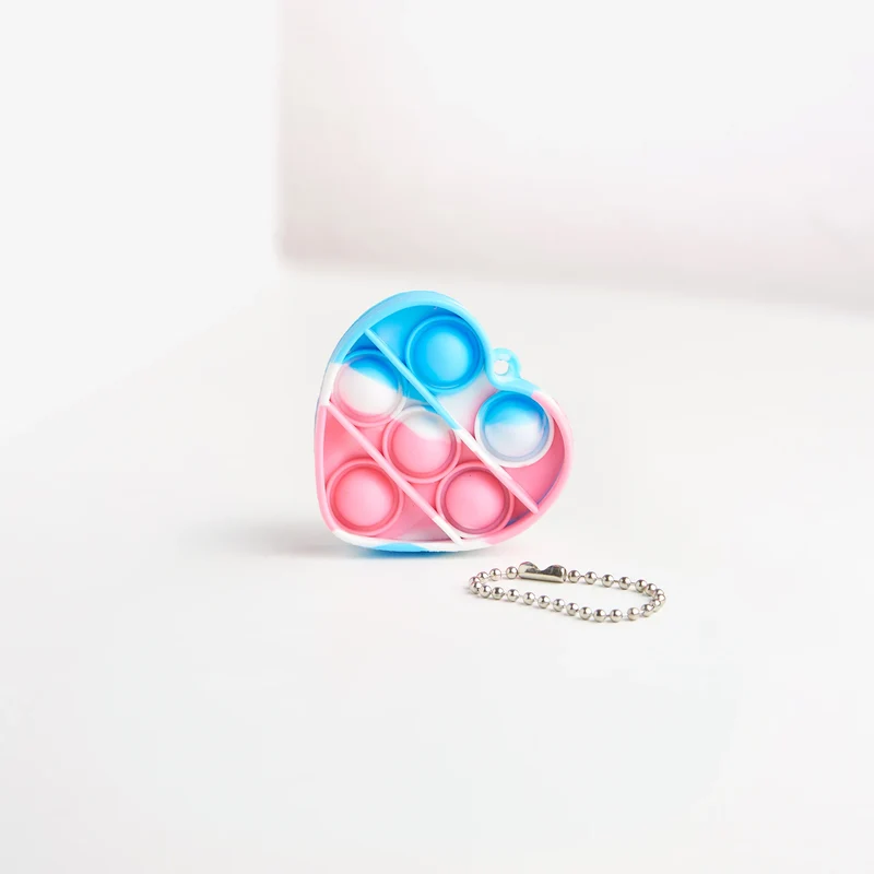 Poppy Fidget Keychain