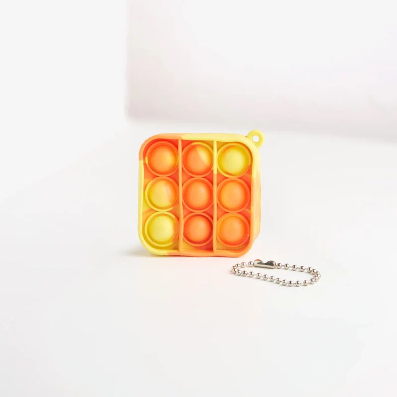 Poppy Fidget Keychain