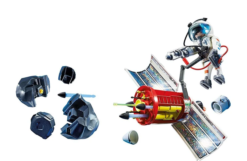 Playmobil 6197 City Action Satellite Meteoroid Laser with Destroyable Meteor