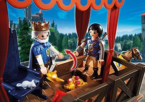 Playmobil 6695 Super 4 Royal Tribune with Alex