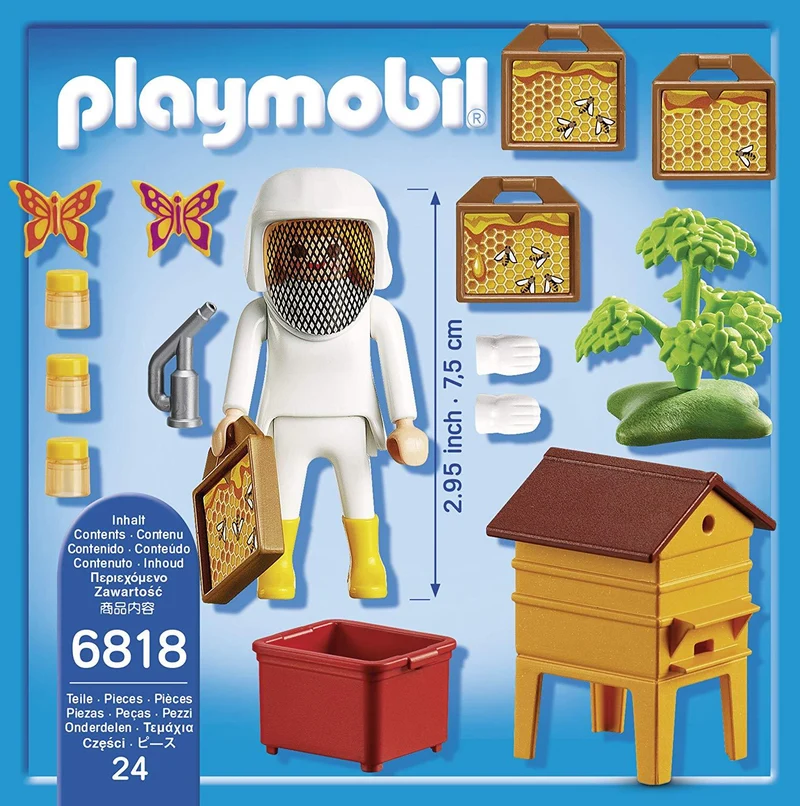 Playmobil 6818 Country Bee Keeper with Honeycombs