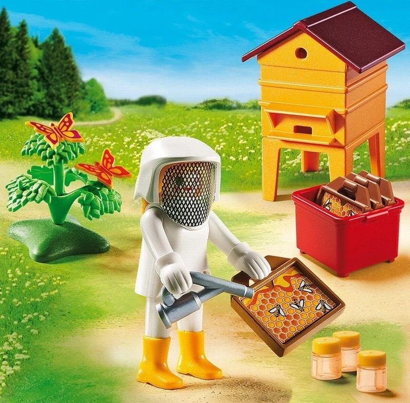 Playmobil 6818 Country Bee Keeper with Honeycombs