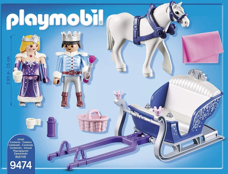 Playmobil 9474 Magic Sleigh with Royal Couple