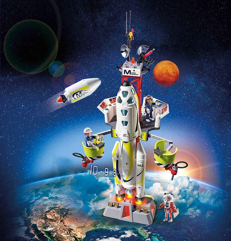 Playmobil 9488 Space Mission Rocket with Launch Site