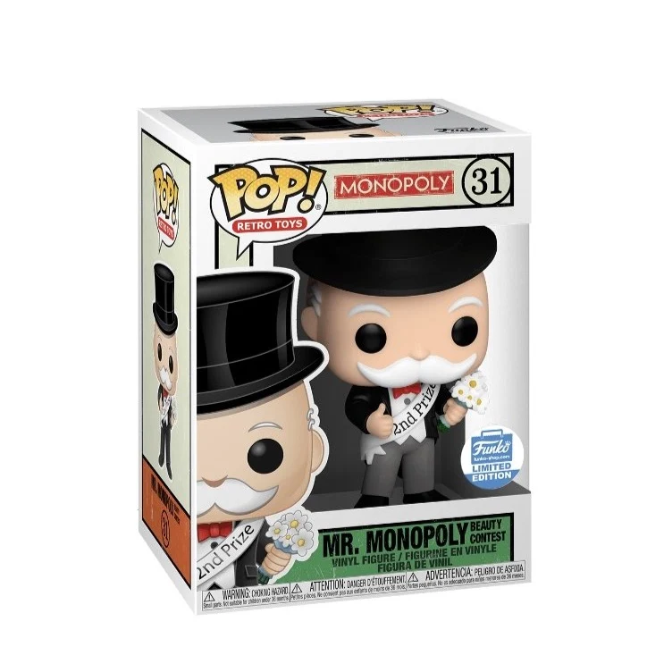 Mr. Monopoly Beauty Contest #31 Funko Pop! Monopoly