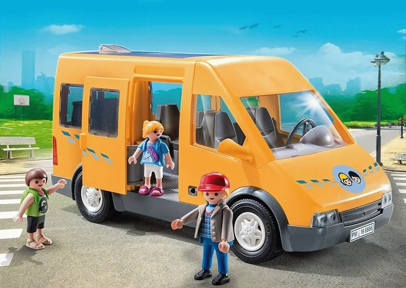 Playmobil 6866 City Life School Bus with Removable Roof
