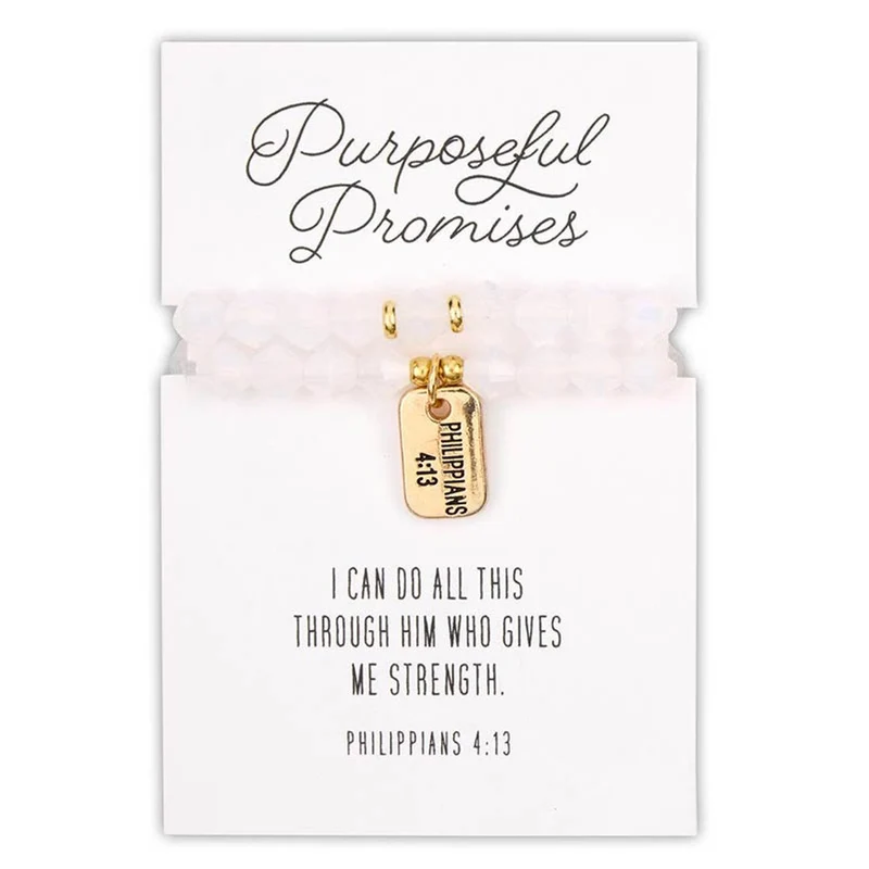 Glass Bead Purposeful Promises