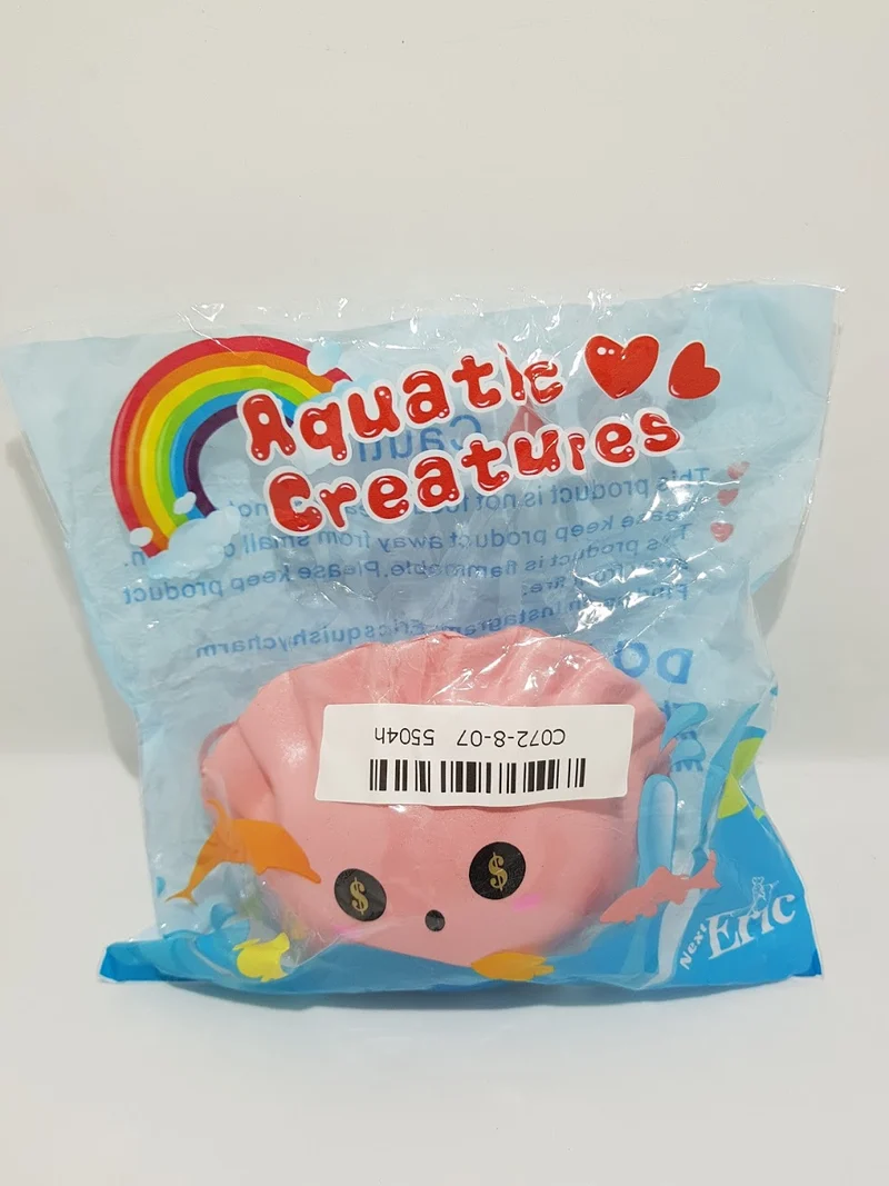 Aquatic Creature Pink Dumpling - Slow Rising