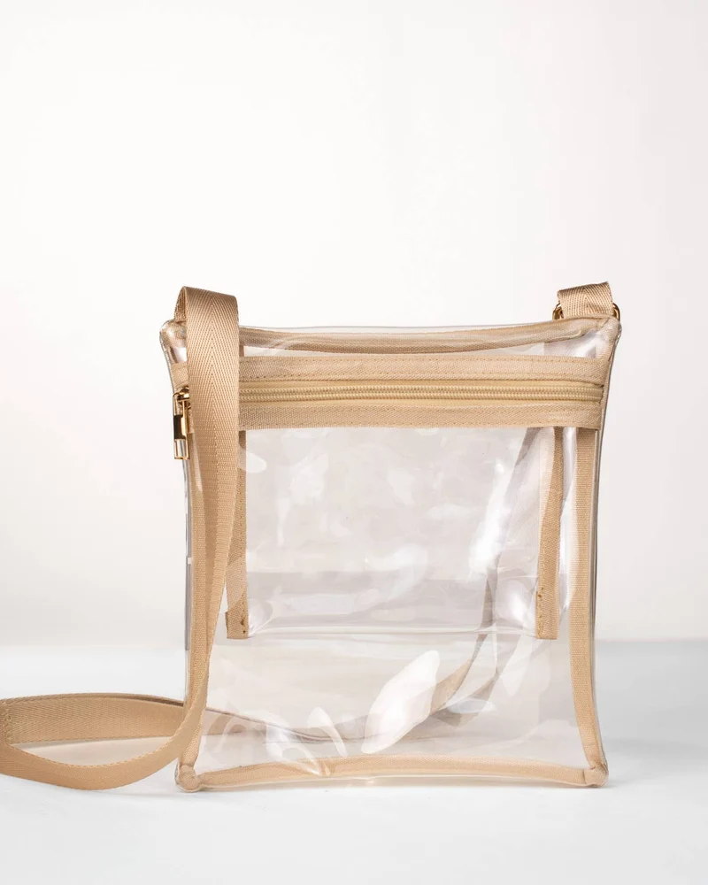 Joanna Clear Cross Body 6x7.5