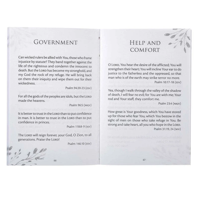Gift Book Psalms for Joyful Living Softcover
