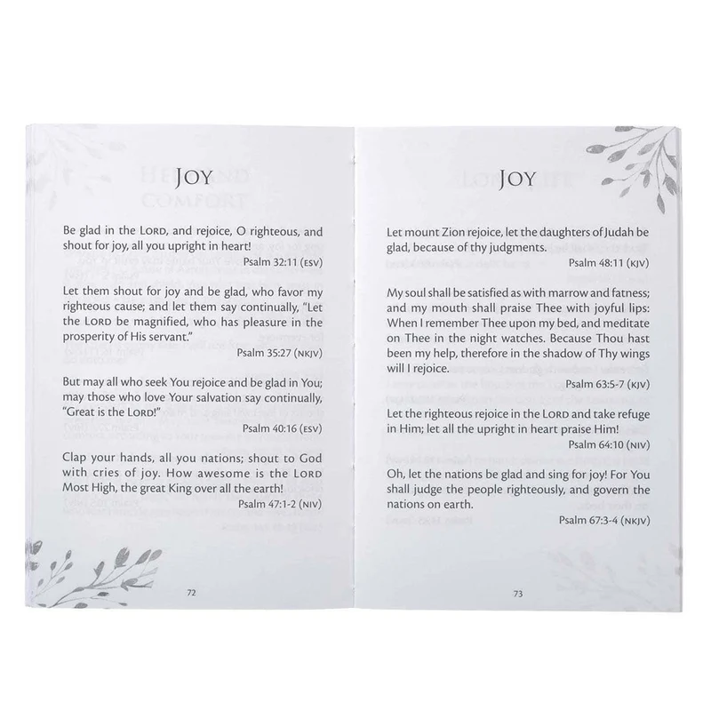 Gift Book Psalms for Joyful Living Softcover