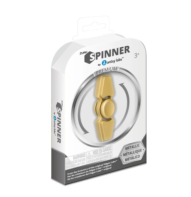 Zuru Premium Fidget Spinner(TM) - Metallic Gold