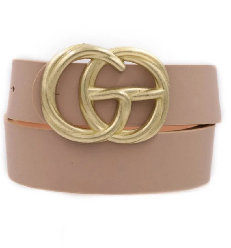 Twisted Worn CG Buckle Belt