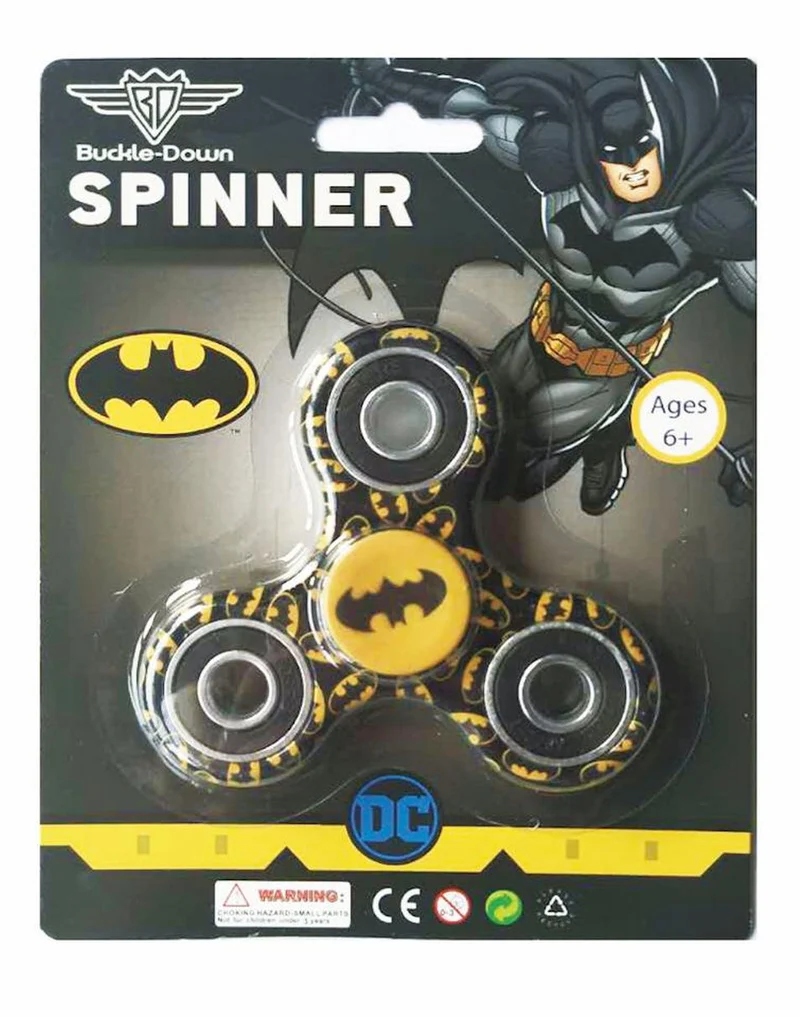 DC Comics Stress Gear Fidget Spinner - Batman