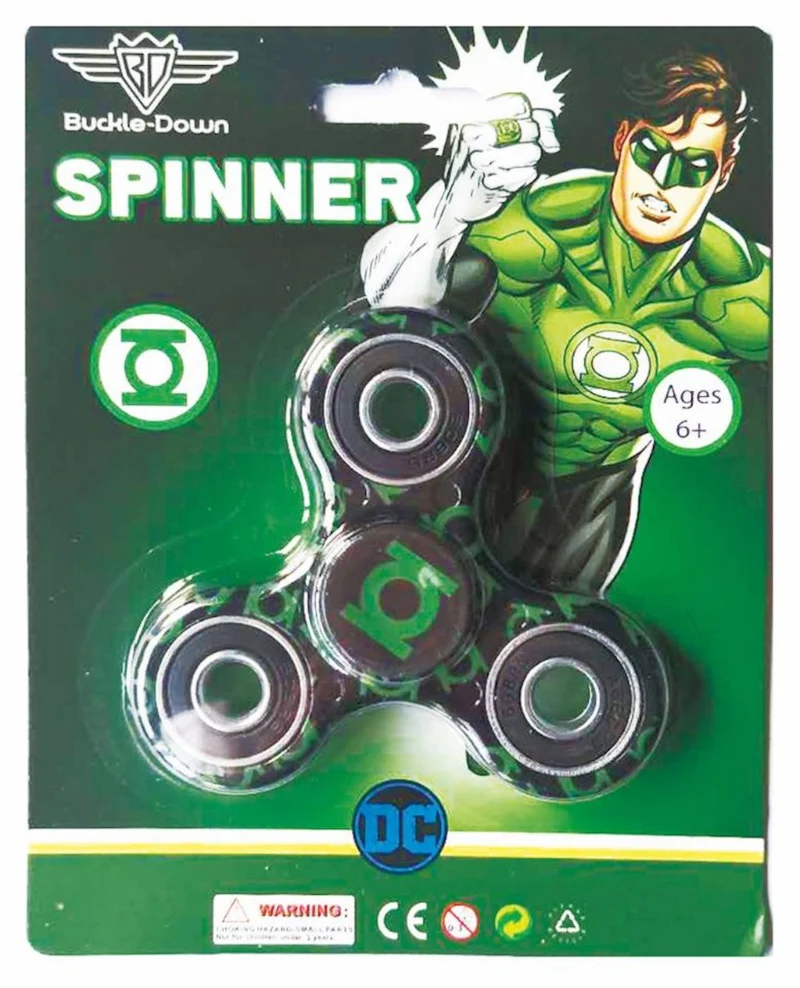 DC Comics Stress Gear Fidget Spinner - Green Lantern