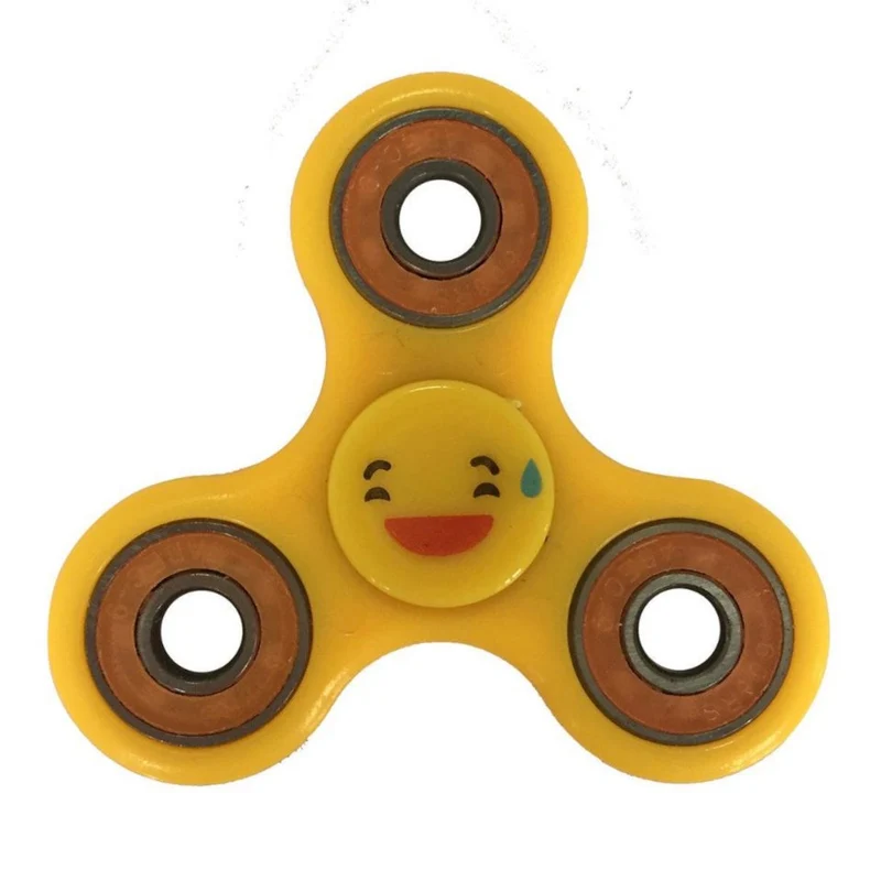 Stress Gear Emoji Fidget Spinner - Sweat Smile