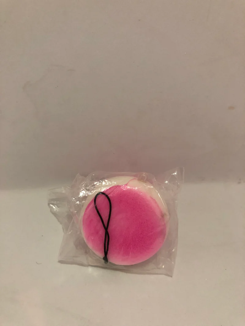 Pink Panda Bun Squishy Charm