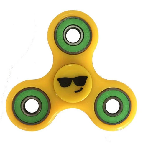 Stress Gear Emoji Fidget Spinner - Smirk Sunglasses