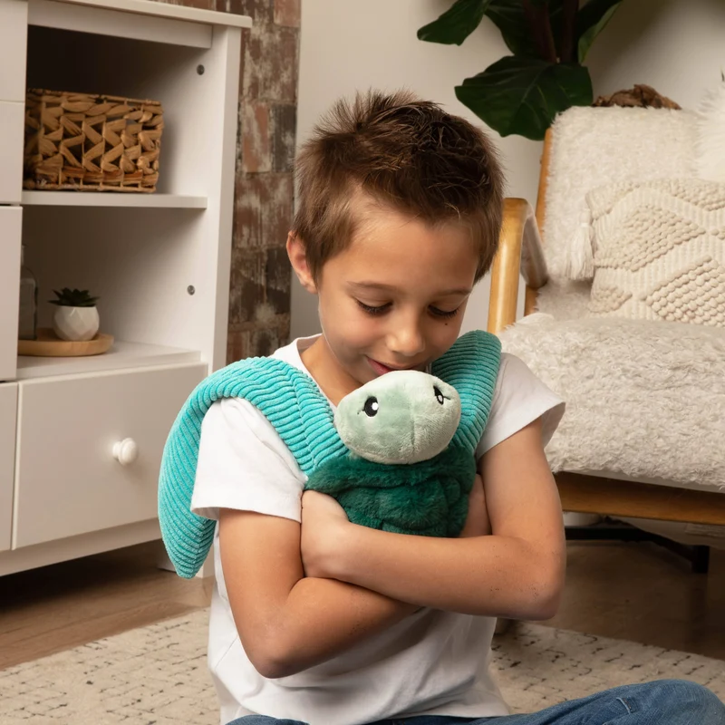 Sidney Weighted Sea Turtle Plush, Warmable Sensory Hug