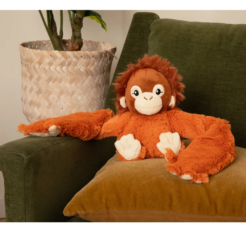 Ollie Weighted Orangutan Plush, Warmable Sensory Hug