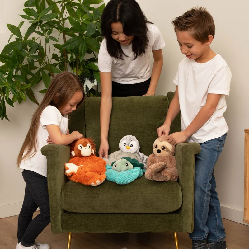 Ollie Weighted Orangutan Plush, Warmable Sensory Hug