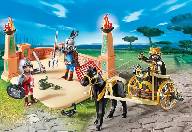 Playmobil 6868 History Roman Gladiator Arena Starter Set