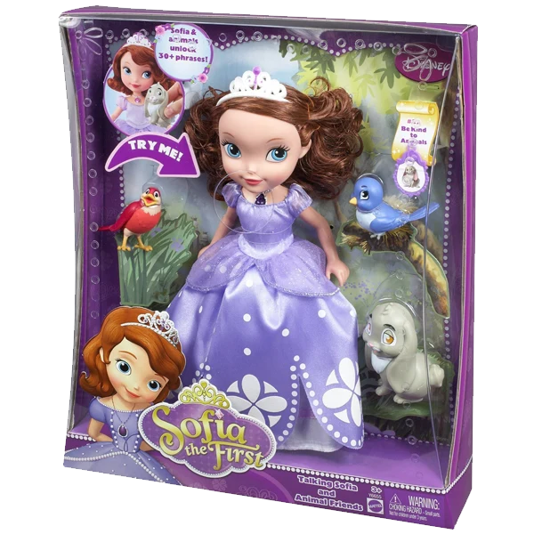 Disney Sofia The First Talking Sofia and Animal Friends