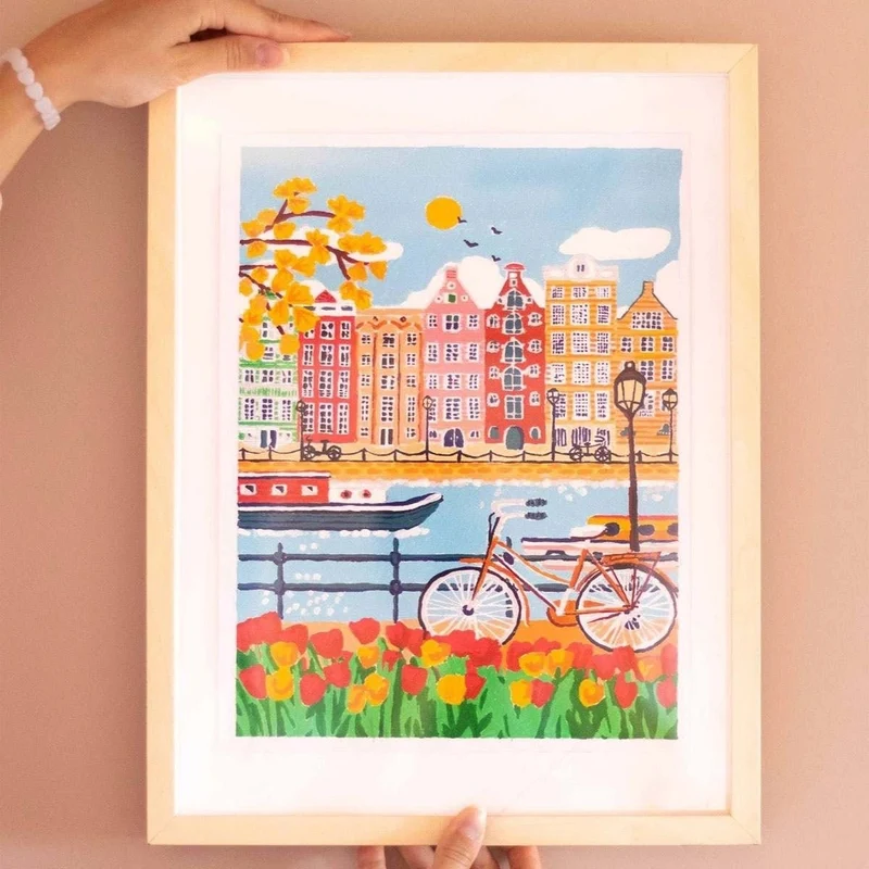 Malen nach Zahlen – Amsterdam (La Petite Épicerie)