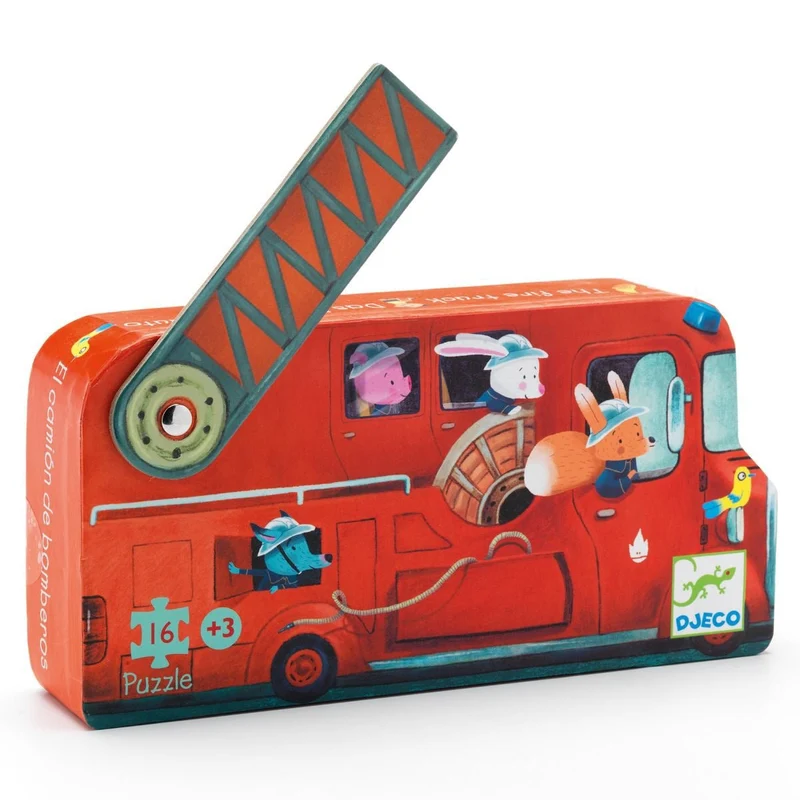 Puzzle: Feuerwehr - 16 Teile