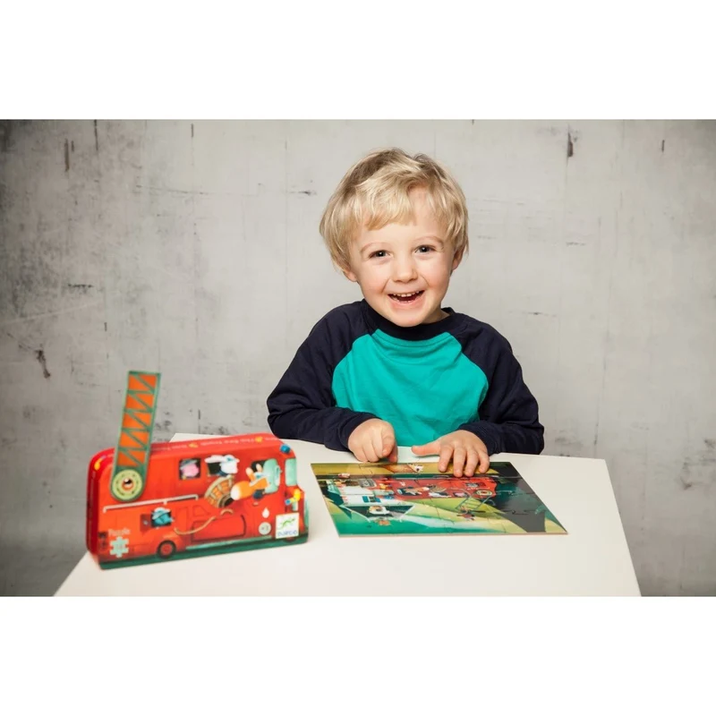 Puzzle: Feuerwehr - 16 Teile