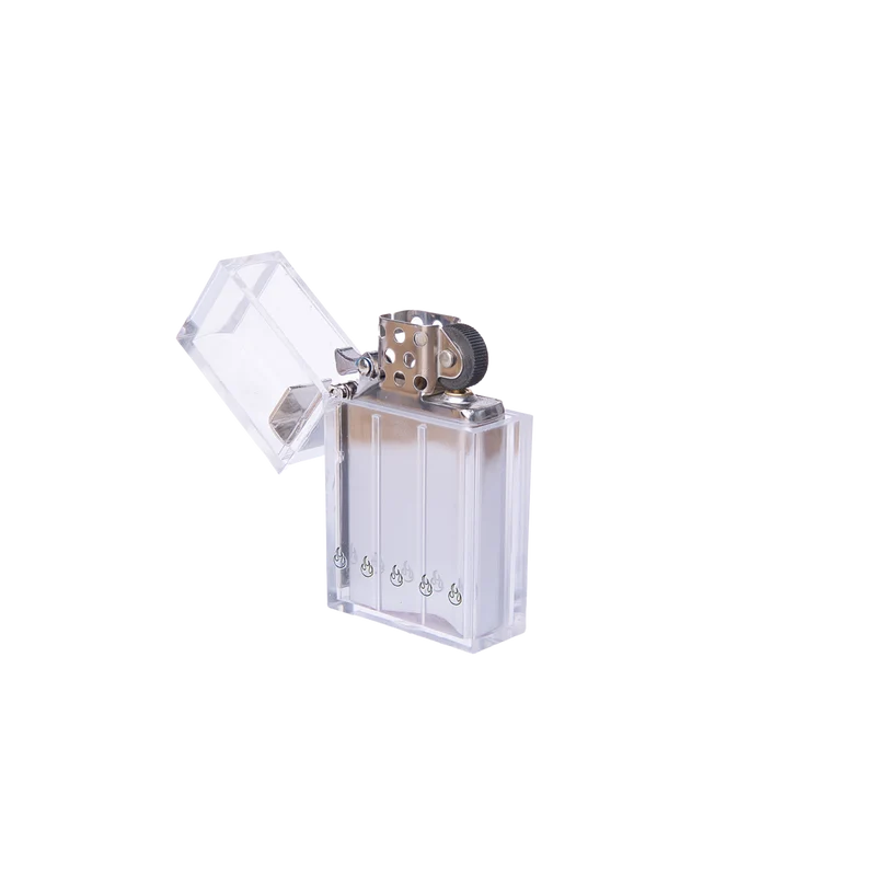 HARD EDGE LIGHTER IN CLEAR