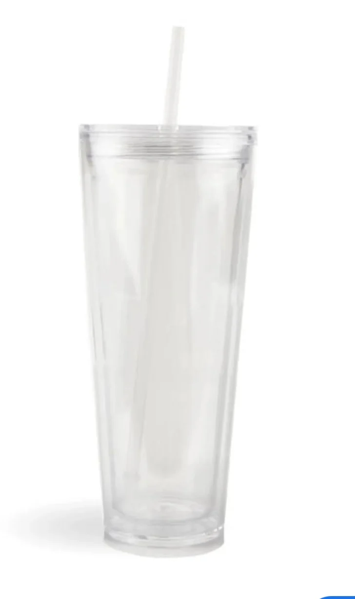 BLANK 24 oz snowglobe tumbler