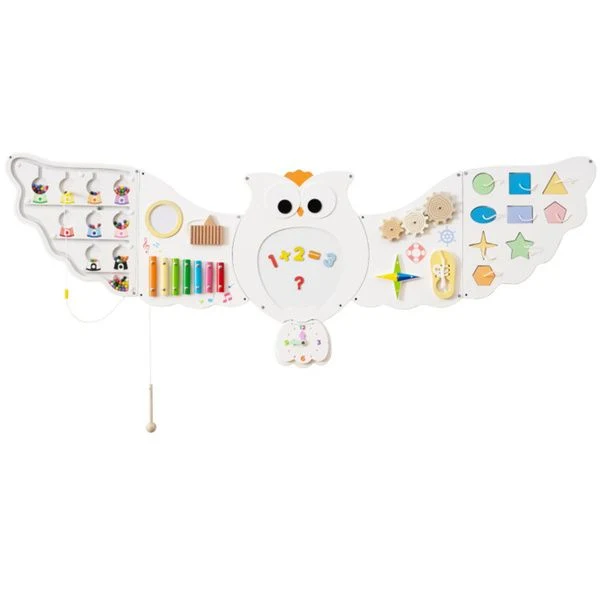 11-in-1 Montessori Owl Activity Wall