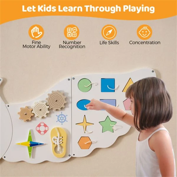 11-in-1 Montessori Owl Activity Wall