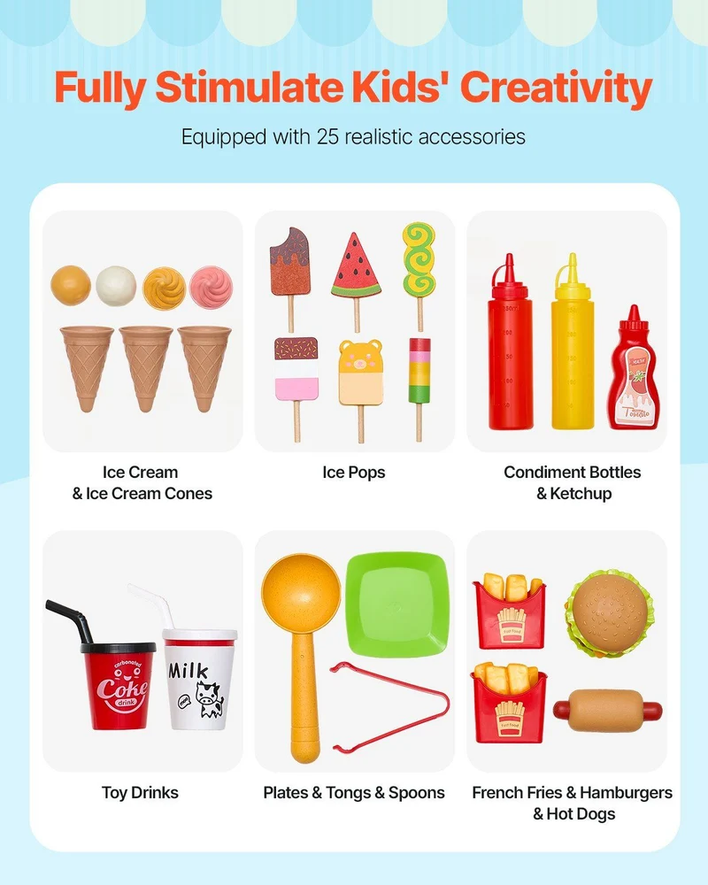 PreK - 1st Grade Pretend Play Ice Cream Stand