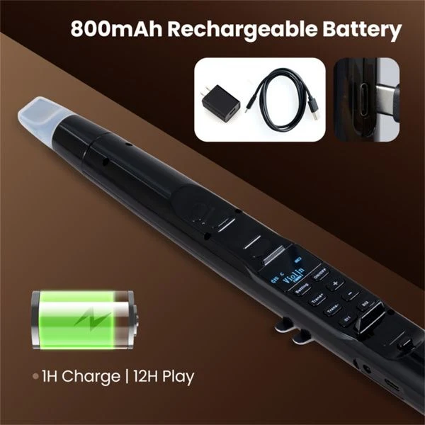 Portable Wireless MIDI Electronic Saxophone