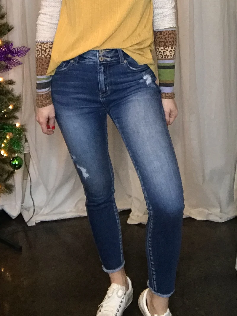 2 Button Skinny Kan Can 003