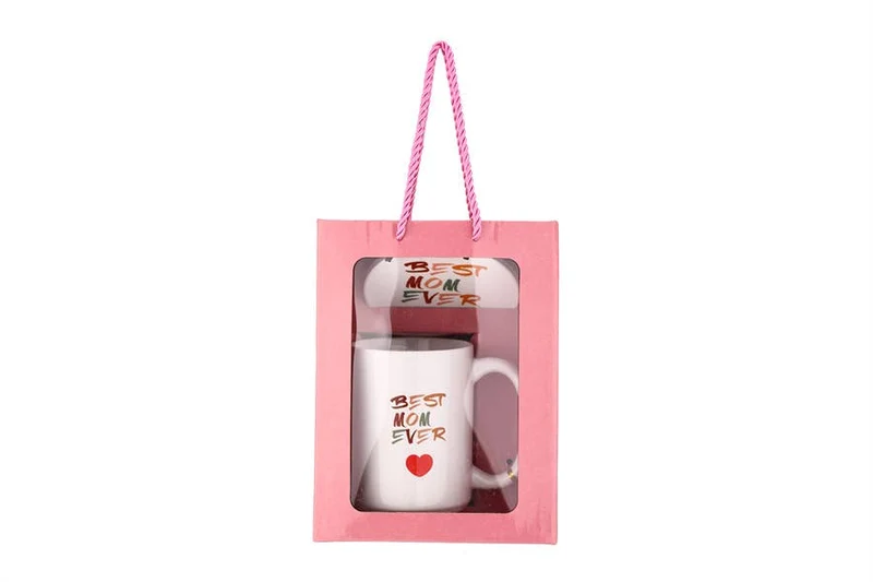 Best Mom Ever Mug and Coaster Gift Set