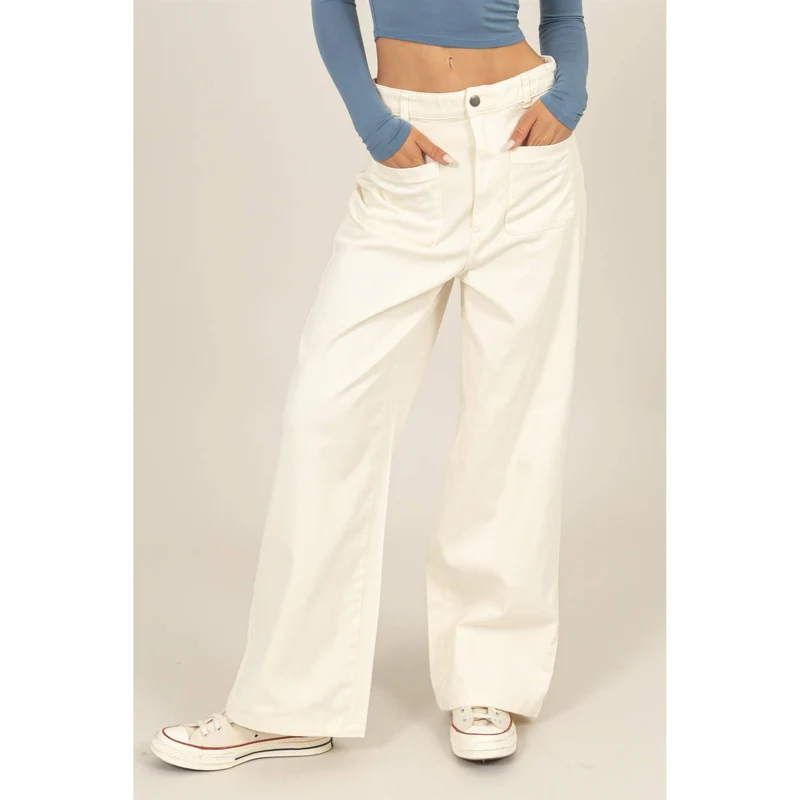 High Waist Wide Leg Pants