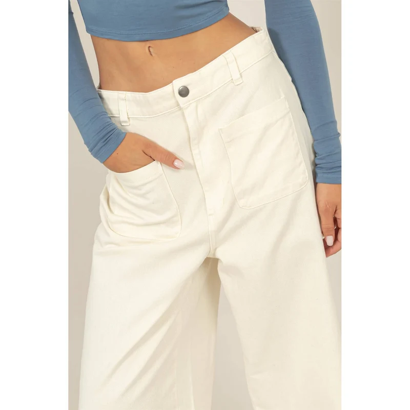 High Waist Wide Leg Pants