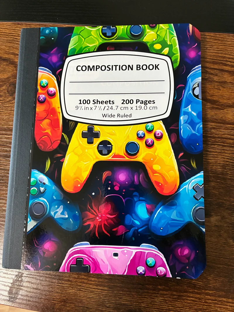 Composition book - gamer