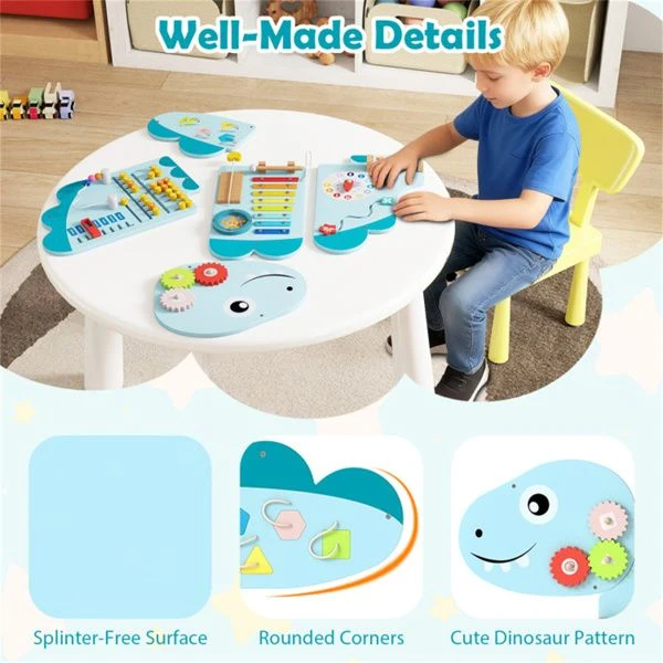 11-in-1 Dinosaur Wall Busy Board Panels