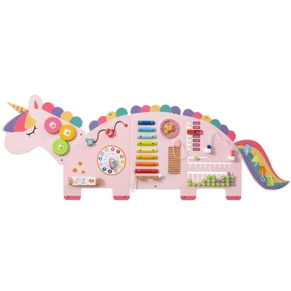11-in-1 Dinosaur Activity Wall Busy Board Panels