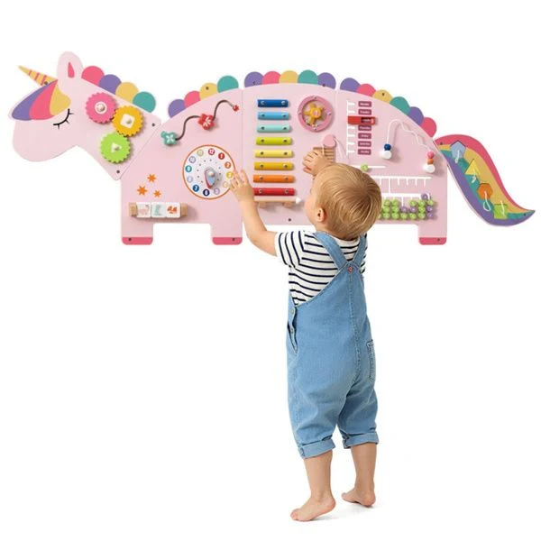 11-in-1 Dinosaur Activity Wall Busy Board Panels