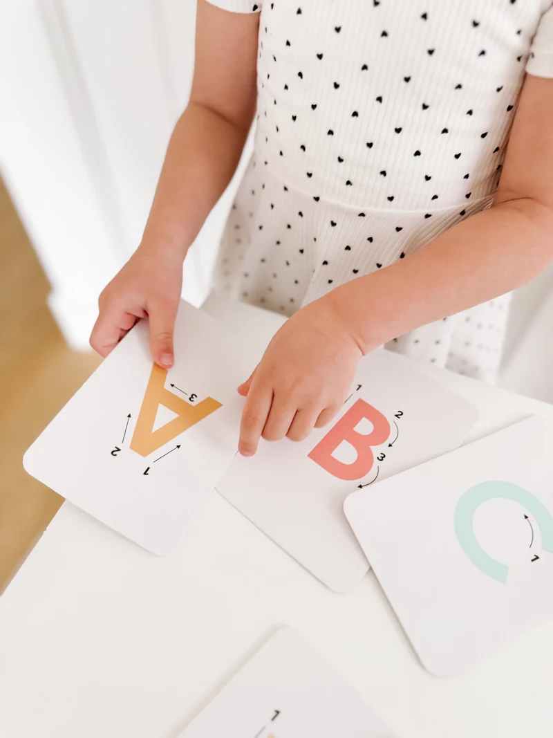 Letter Tracing Flashcards