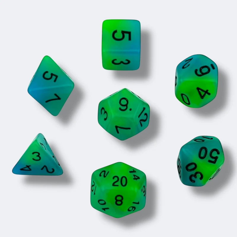 Enchanted Grotto Dice set