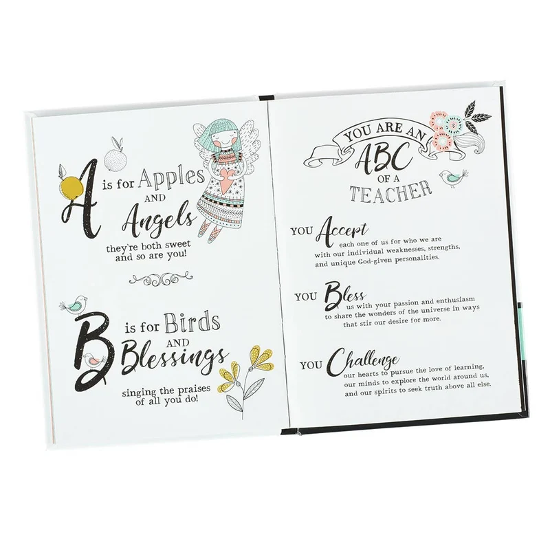 Gift Book Heart of a Teacher Padded Hardcover