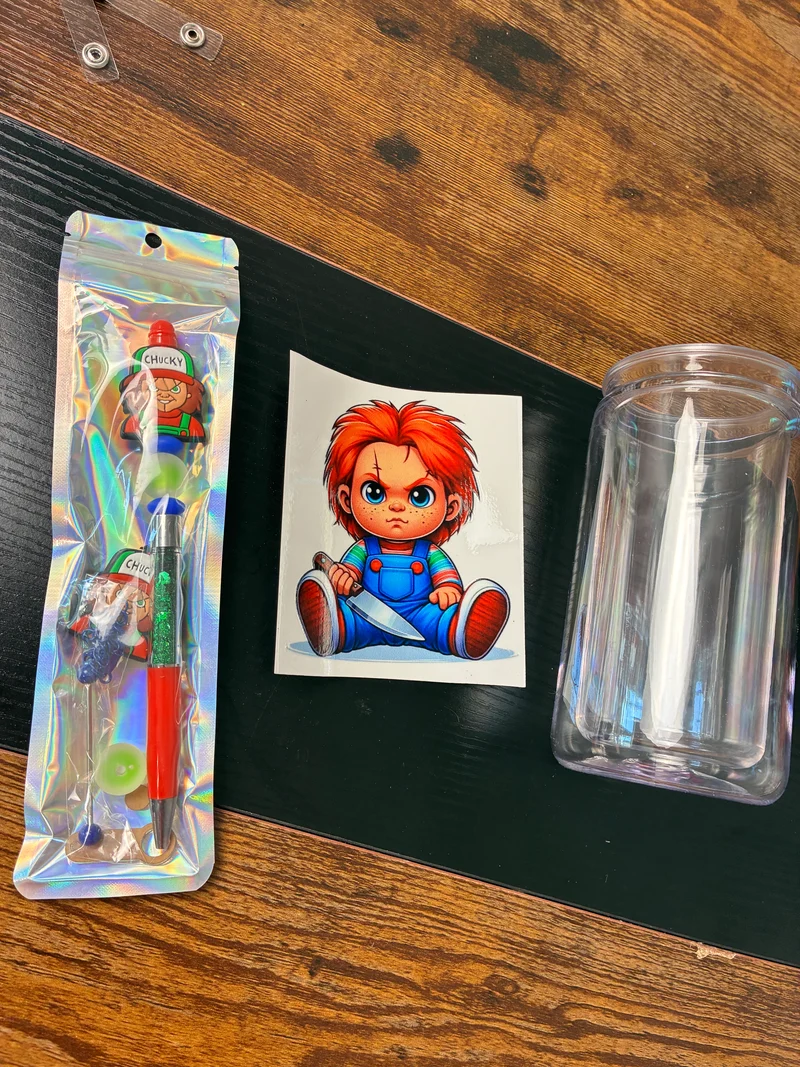 16 oz snow globe kit CHUCKY
