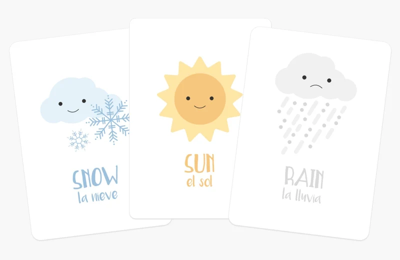 Montessori Flashcards Basics Bundle